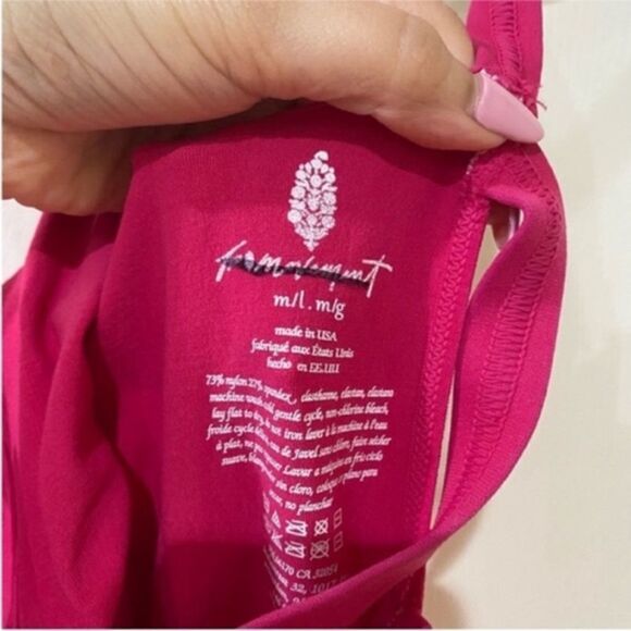 Free‎ People Good Karma Onesie NWOT Size Medium/Large - Picture 6 of 7